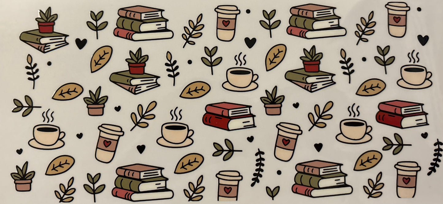 Books, Coffee & Plants