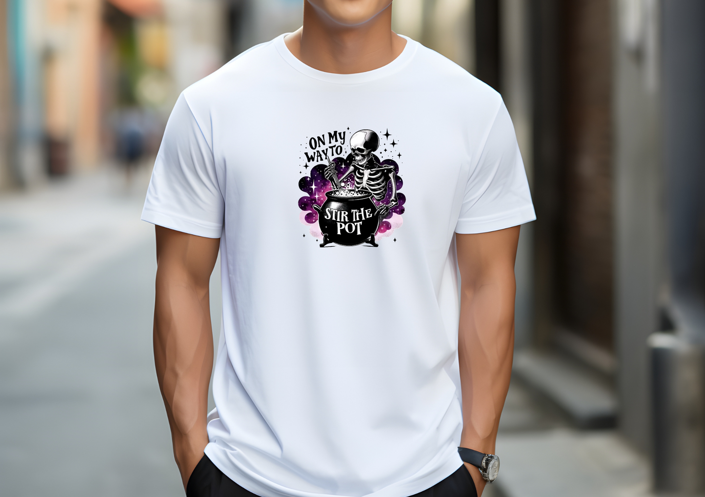On My Way to Stir the Pot T-Shirt