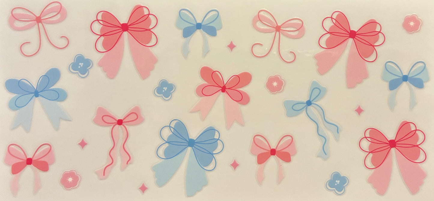 Pink & Blue Bows