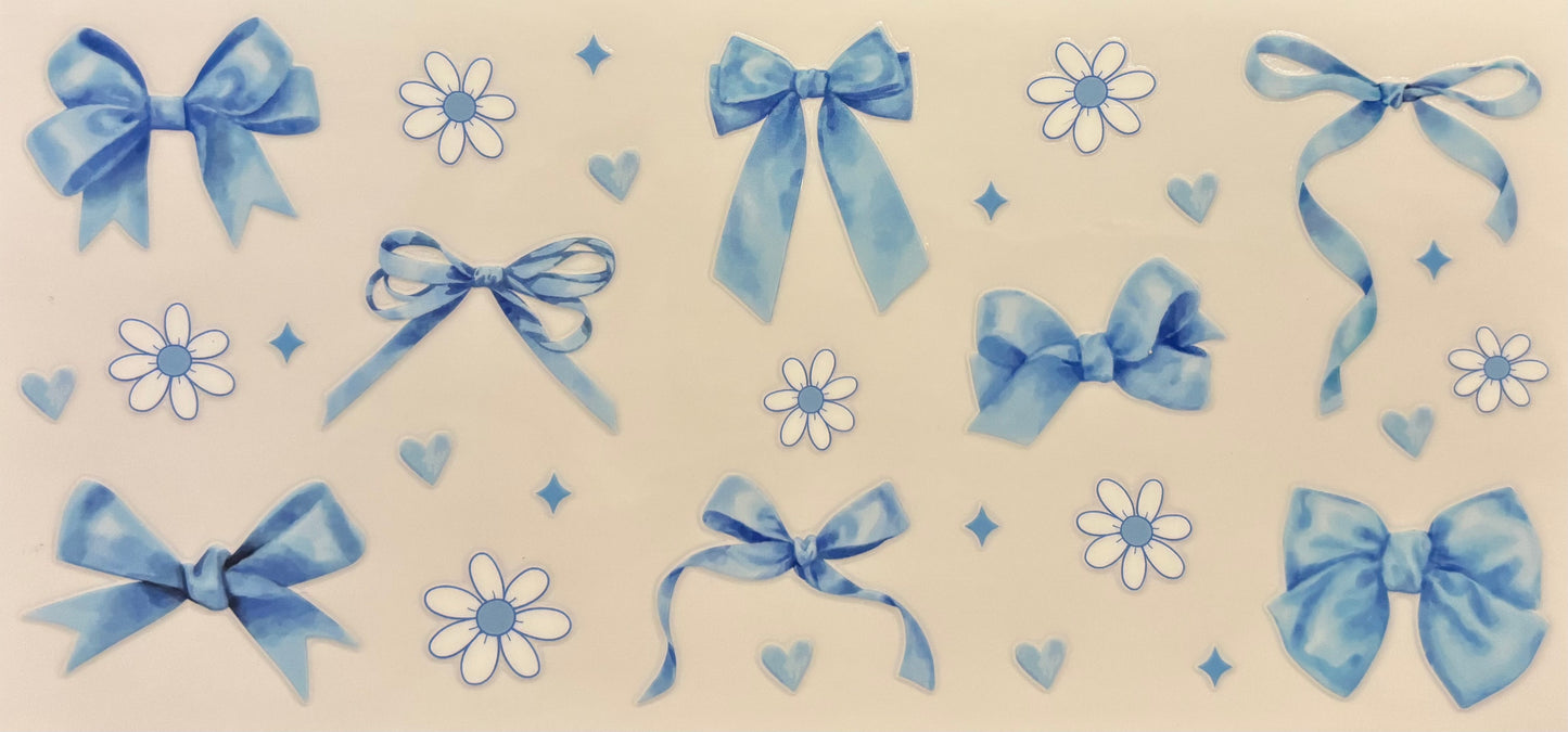Blue Bows & Daisies