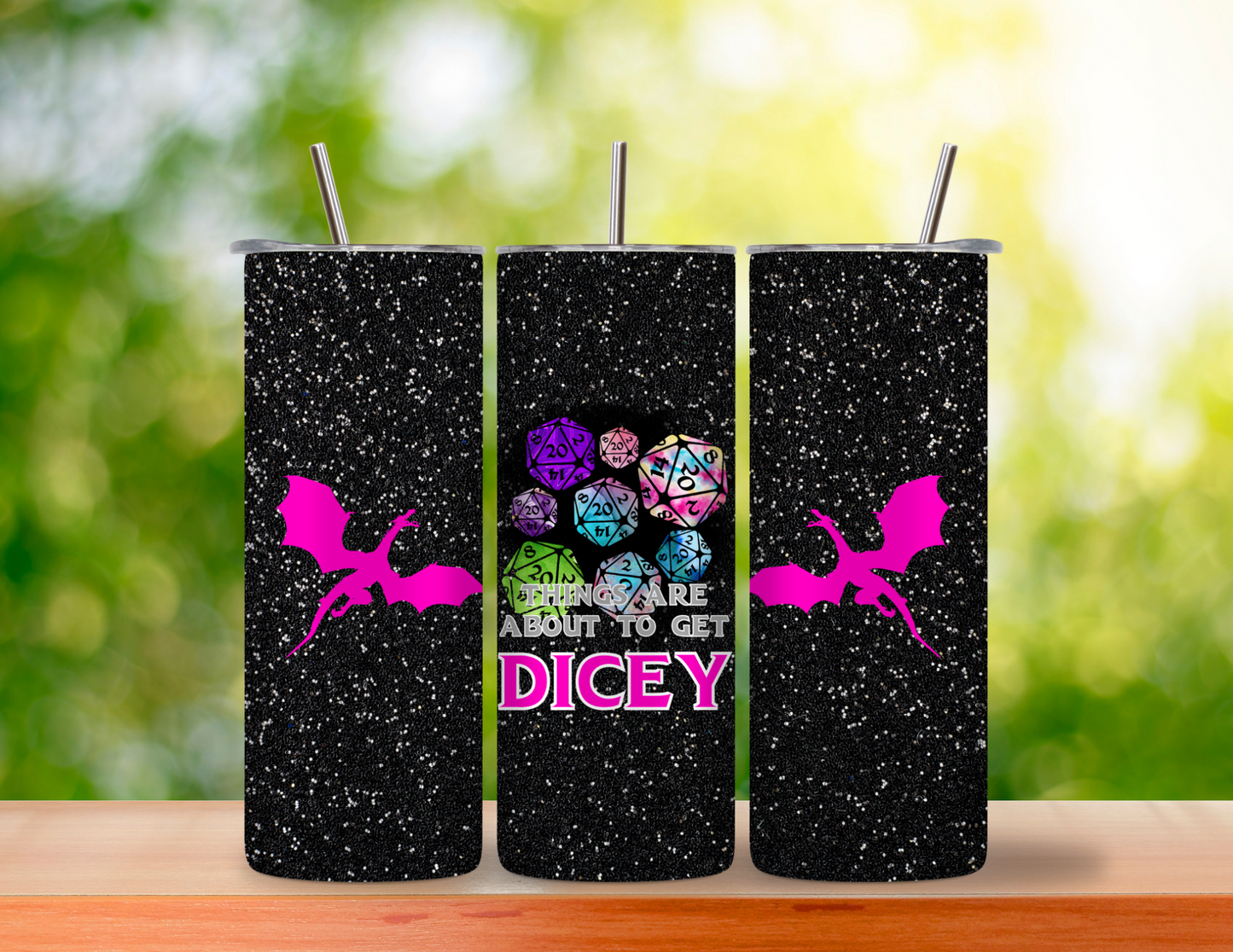 Dicey 20 oz Skinny Tumbler