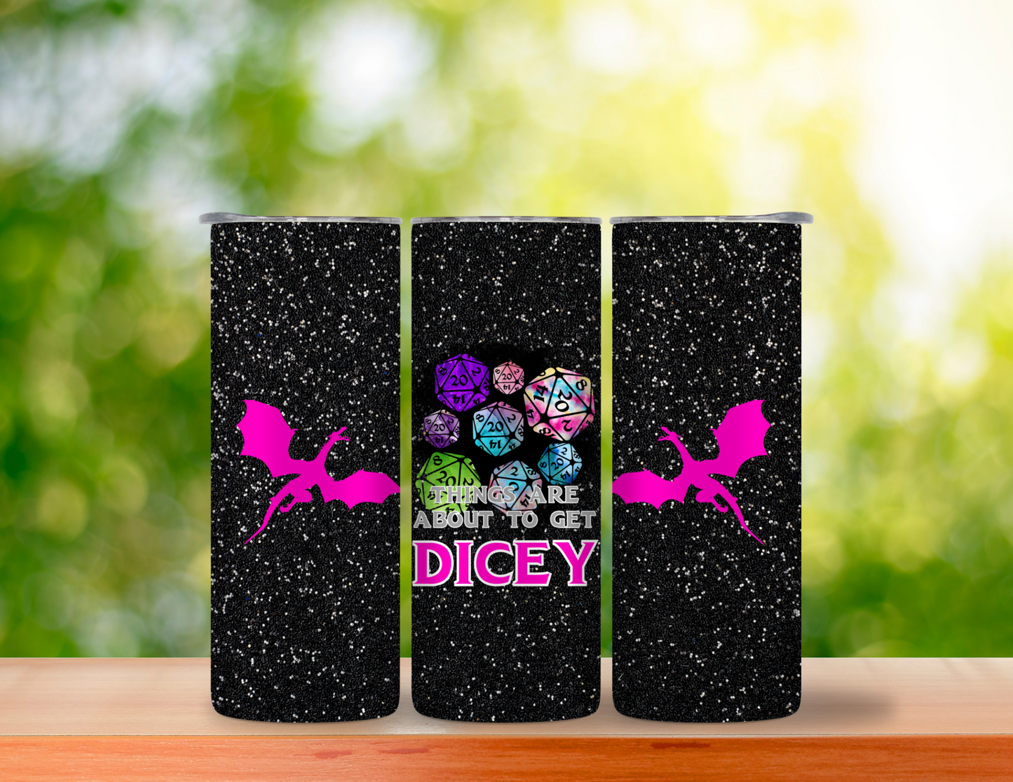 Dicey 20 oz Skinny Tumbler