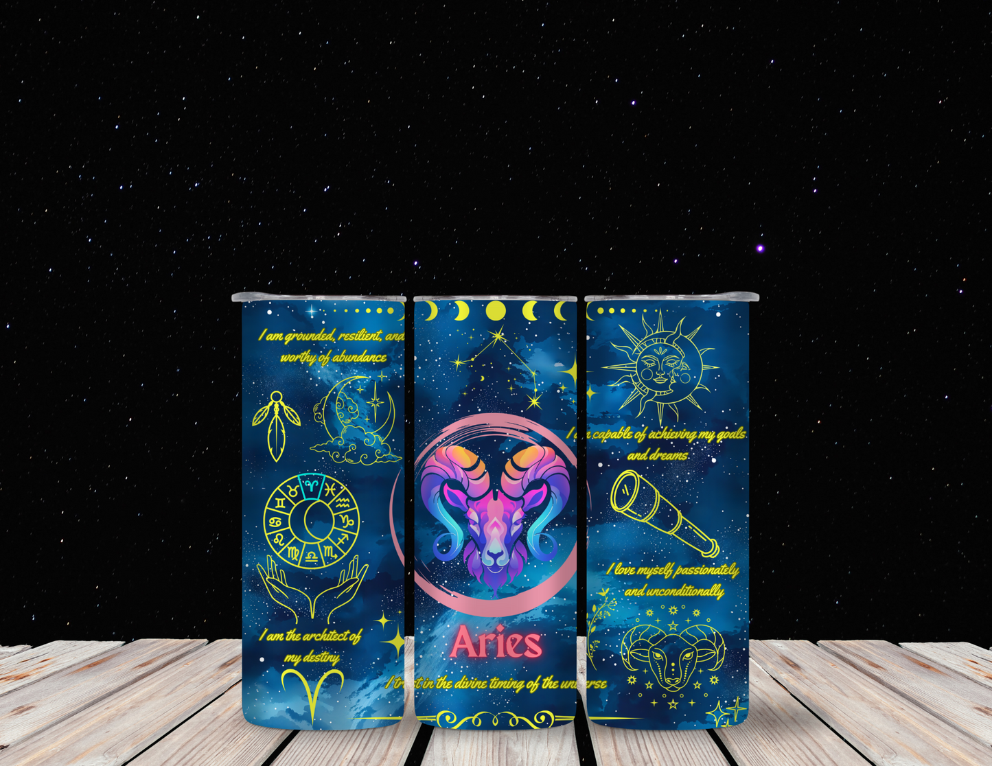 Aries 20oz Skinny Tumbler