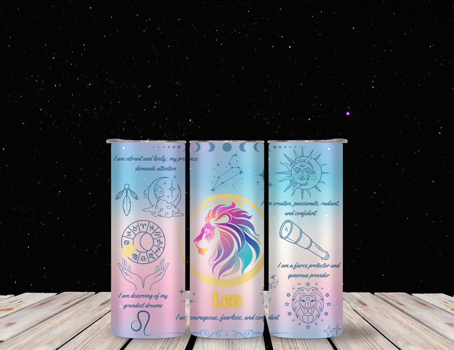 Leo 20oz Skinny Tumbler