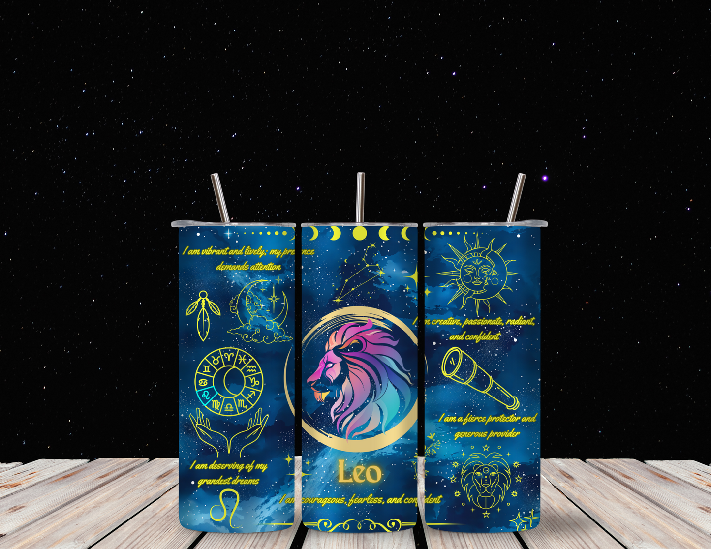 Leo 20oz Skinny Tumbler