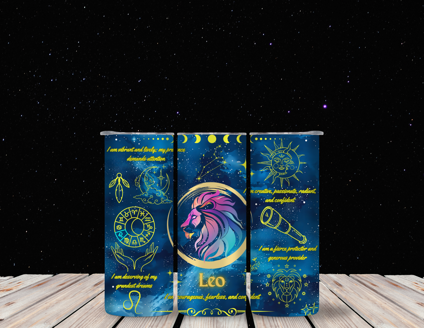 Leo 20oz Skinny Tumbler