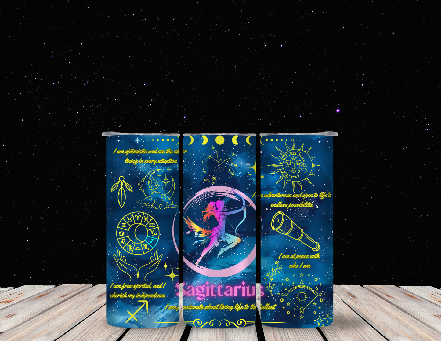 Sagittarius 20oz Skinny Tumbler