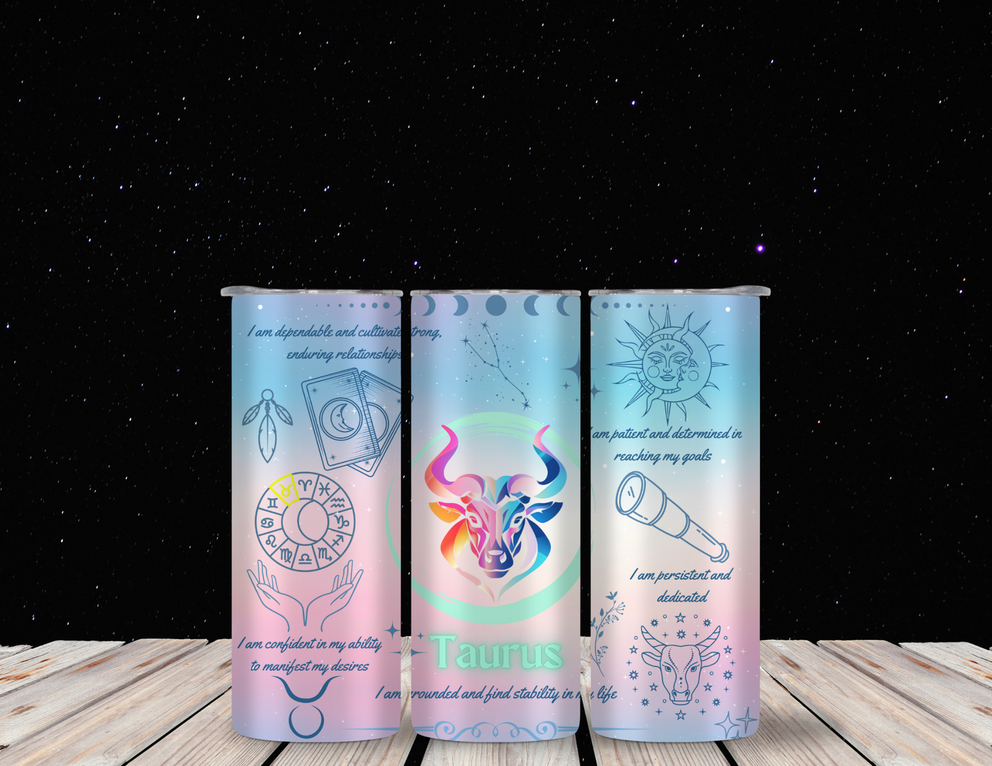 Taurus 20oz Skinny Tumbler