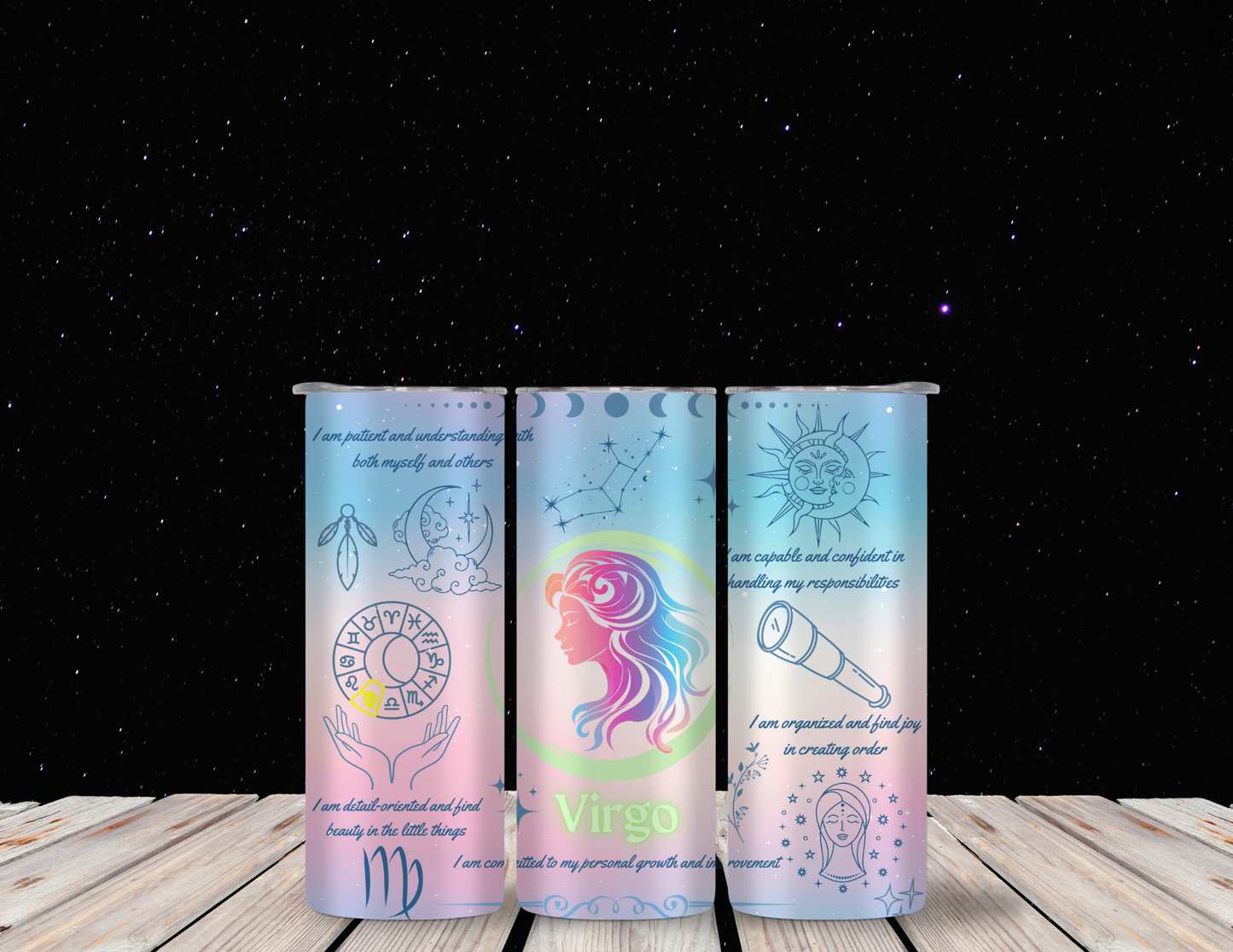 Virgo 20oz Skinny Tumbler