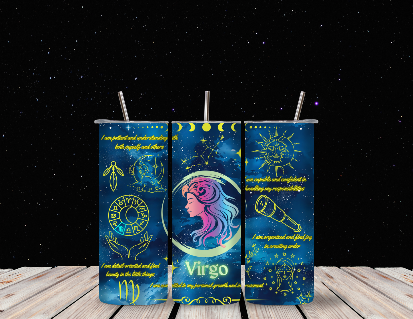 Virgo 20oz Skinny Tumbler