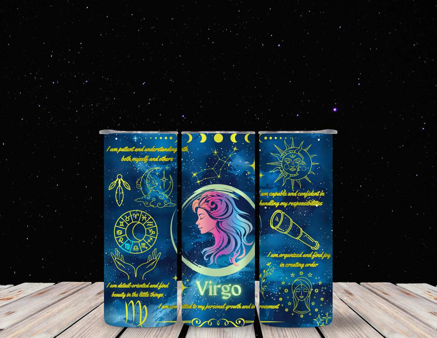 Virgo 20oz Skinny Tumbler