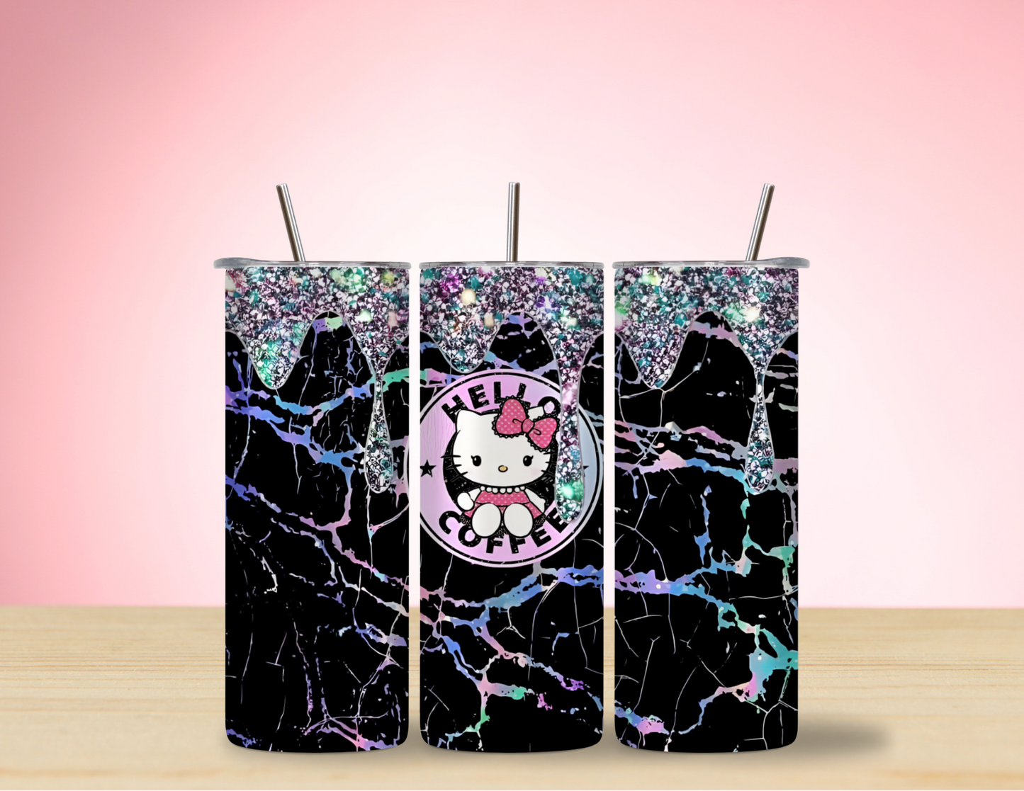 Agate Hello Kitty 20 oz Skinny Tumbler