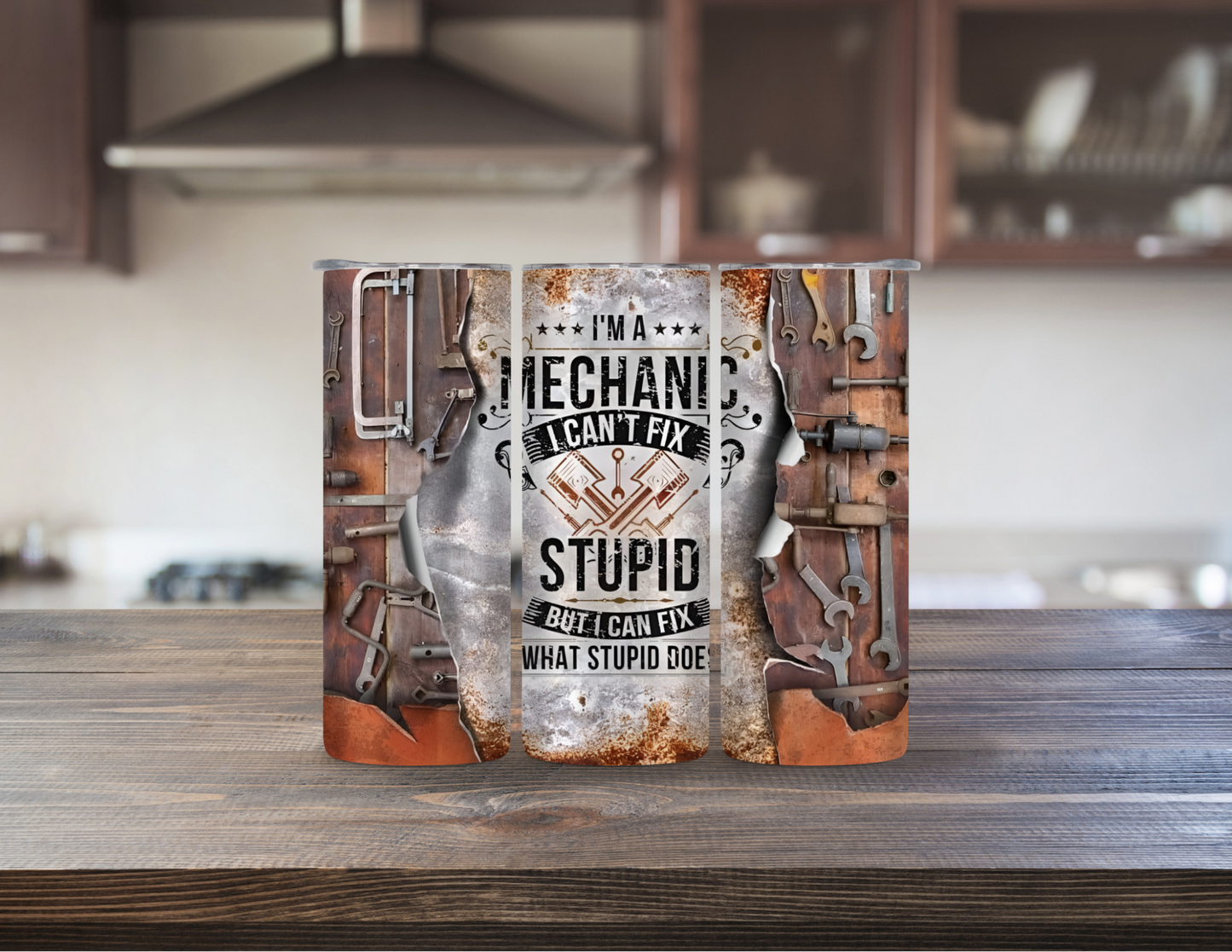 Mechanic 20 oz Skinny Tumbler