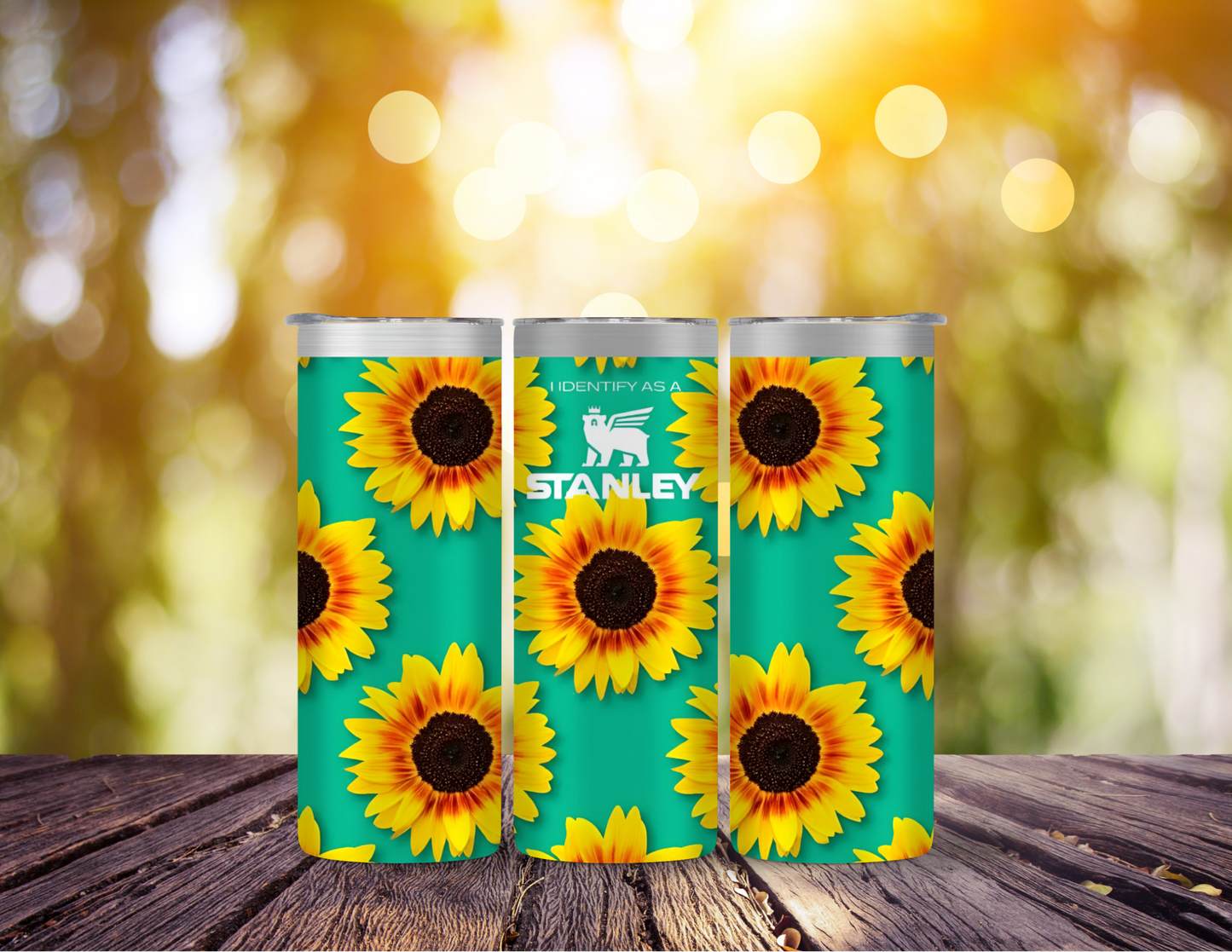 Sunflower ‘Replica’ 20 oz Skinny Tumbler