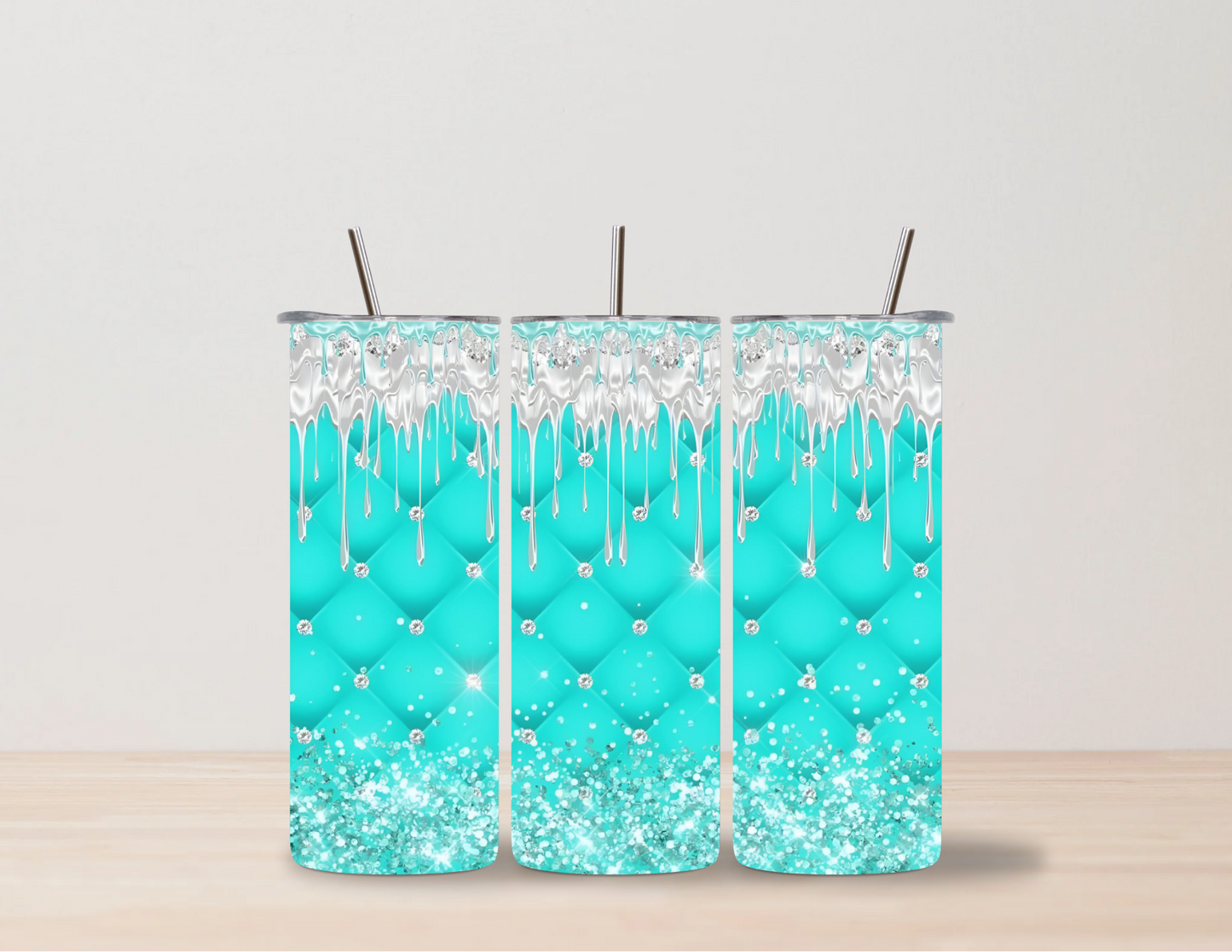 Icy Blue 20 oz Tumbler