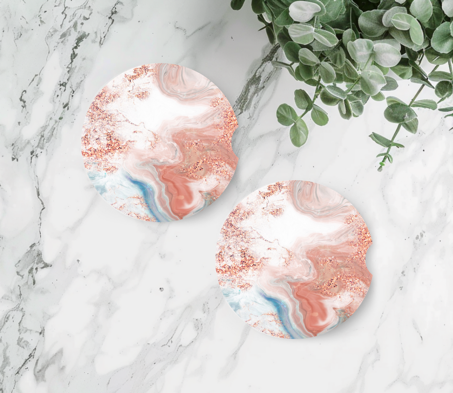 A Pretty Abyss - Car Coasters