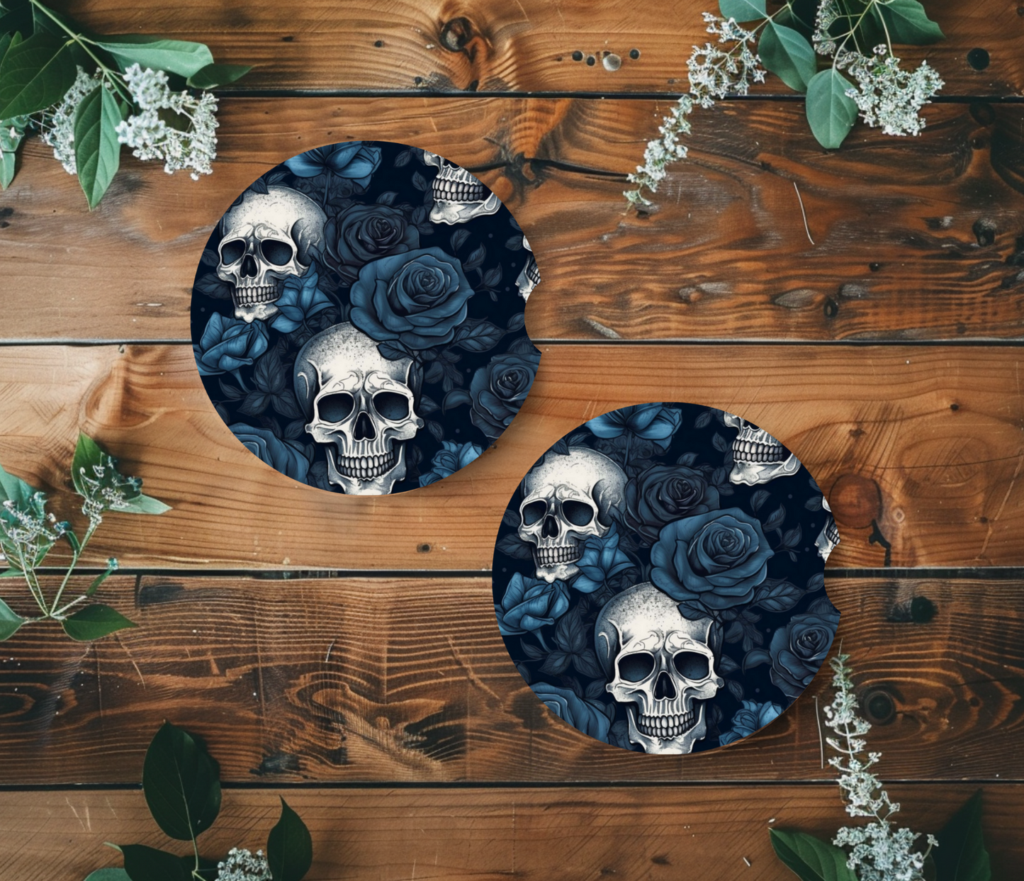 Feeling Blue - Car Coasters