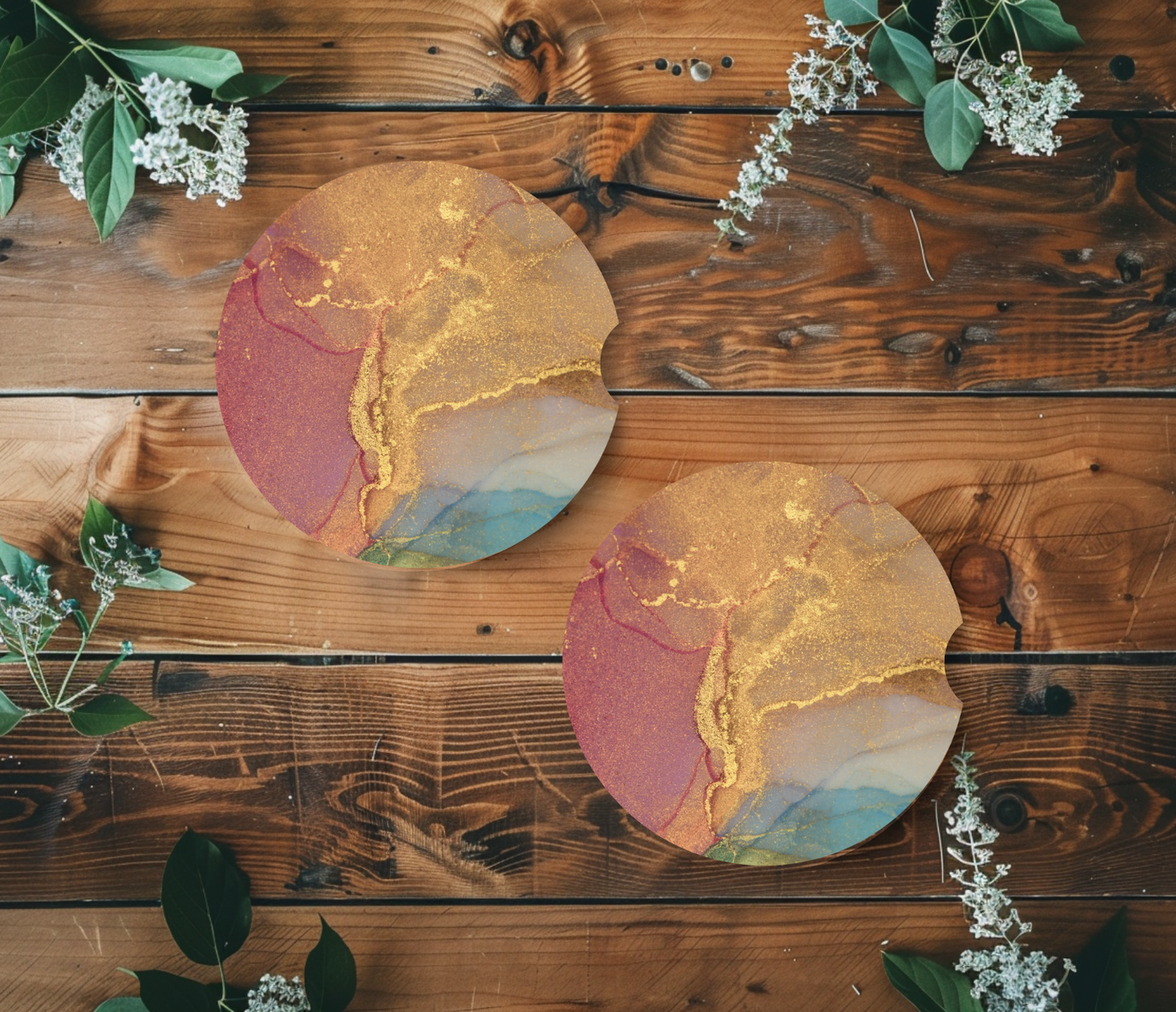 Fairy Dust - Car Coasters