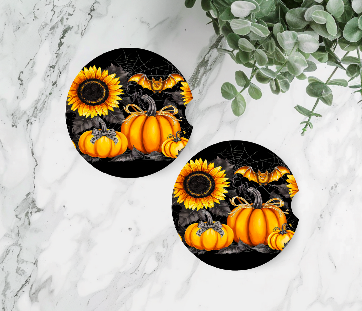 Pretty Spooky - Car Coasters