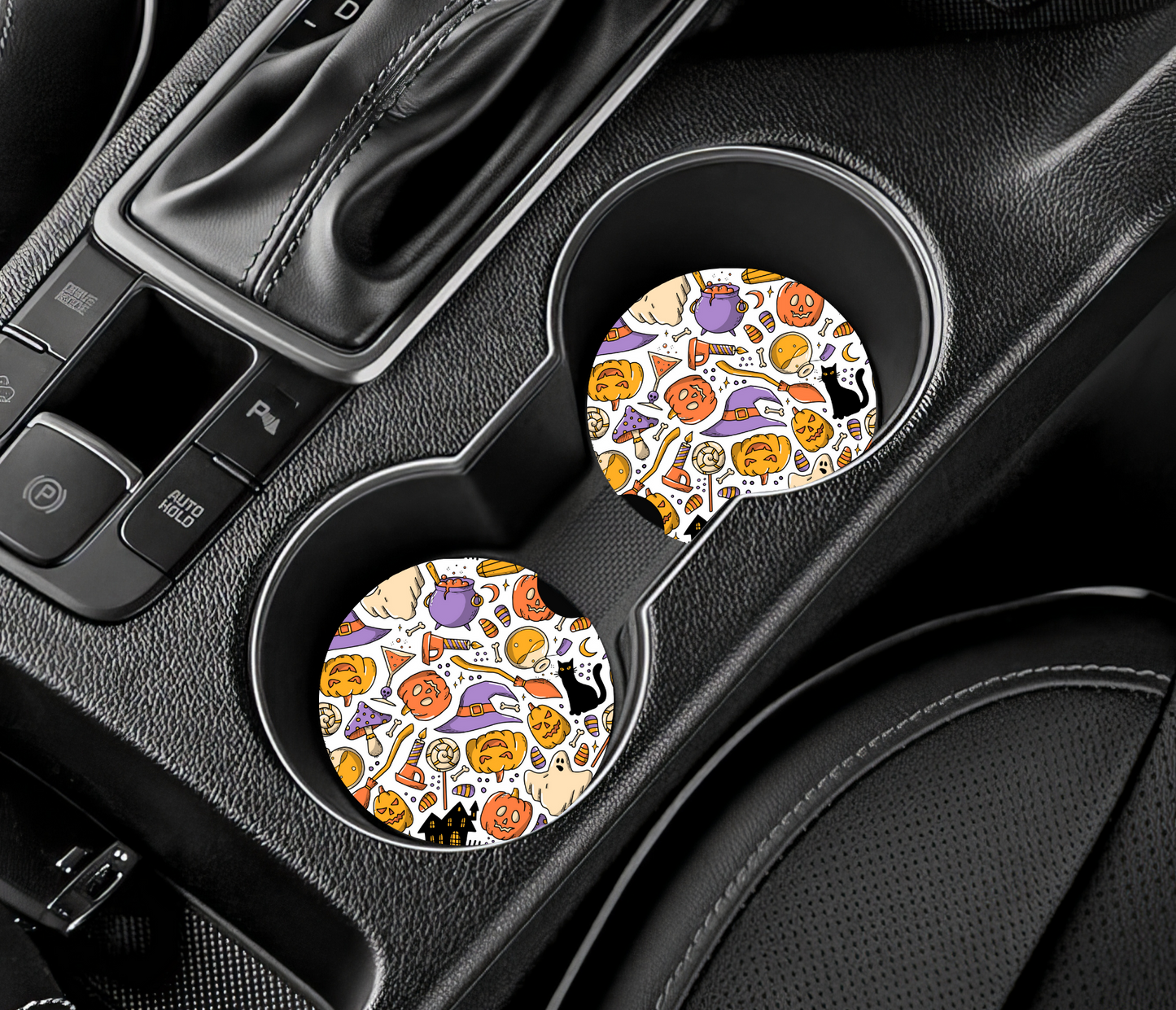 All Things Halloween - Car Coasters