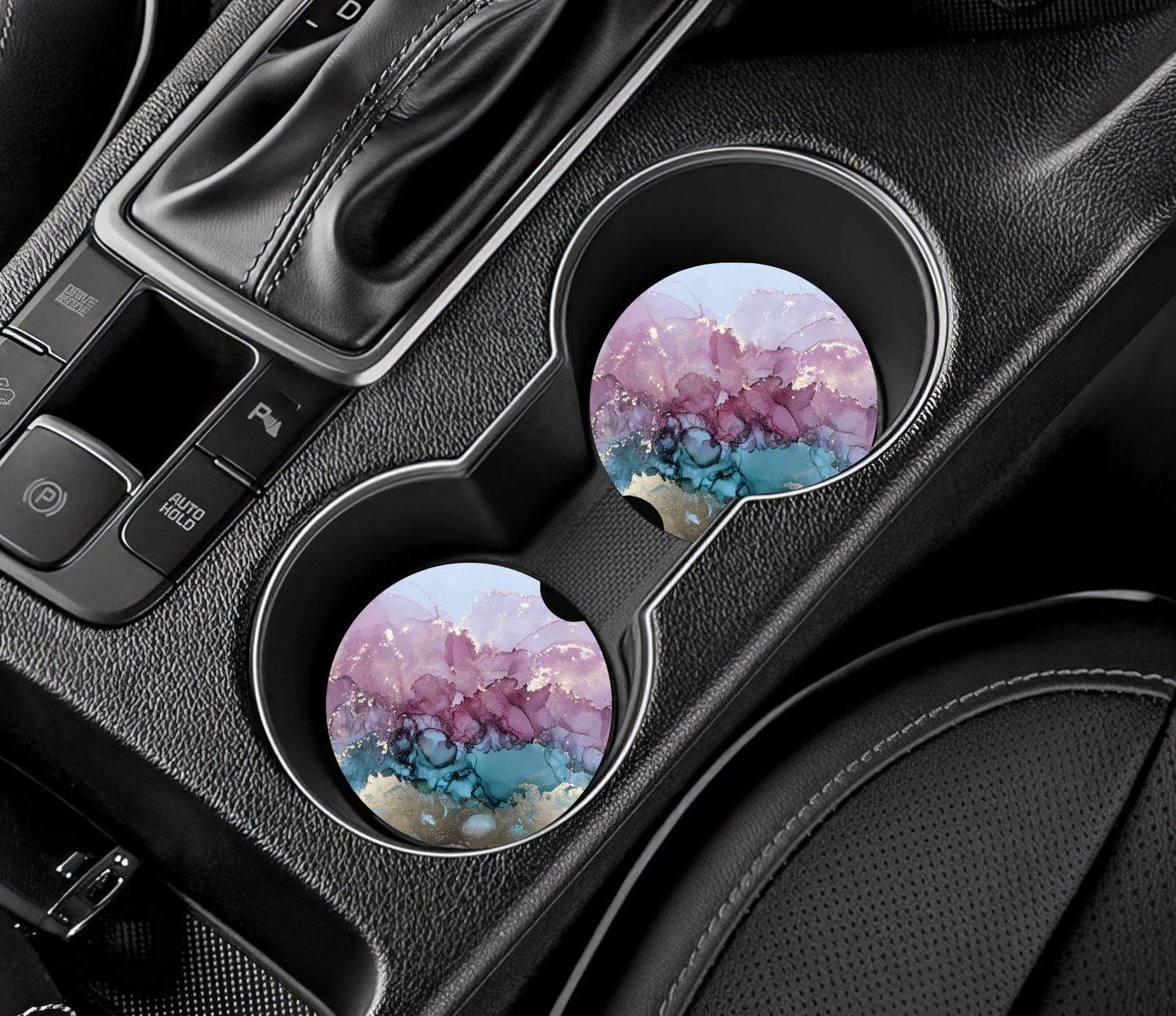 Fireworks of Color - Car Coasters