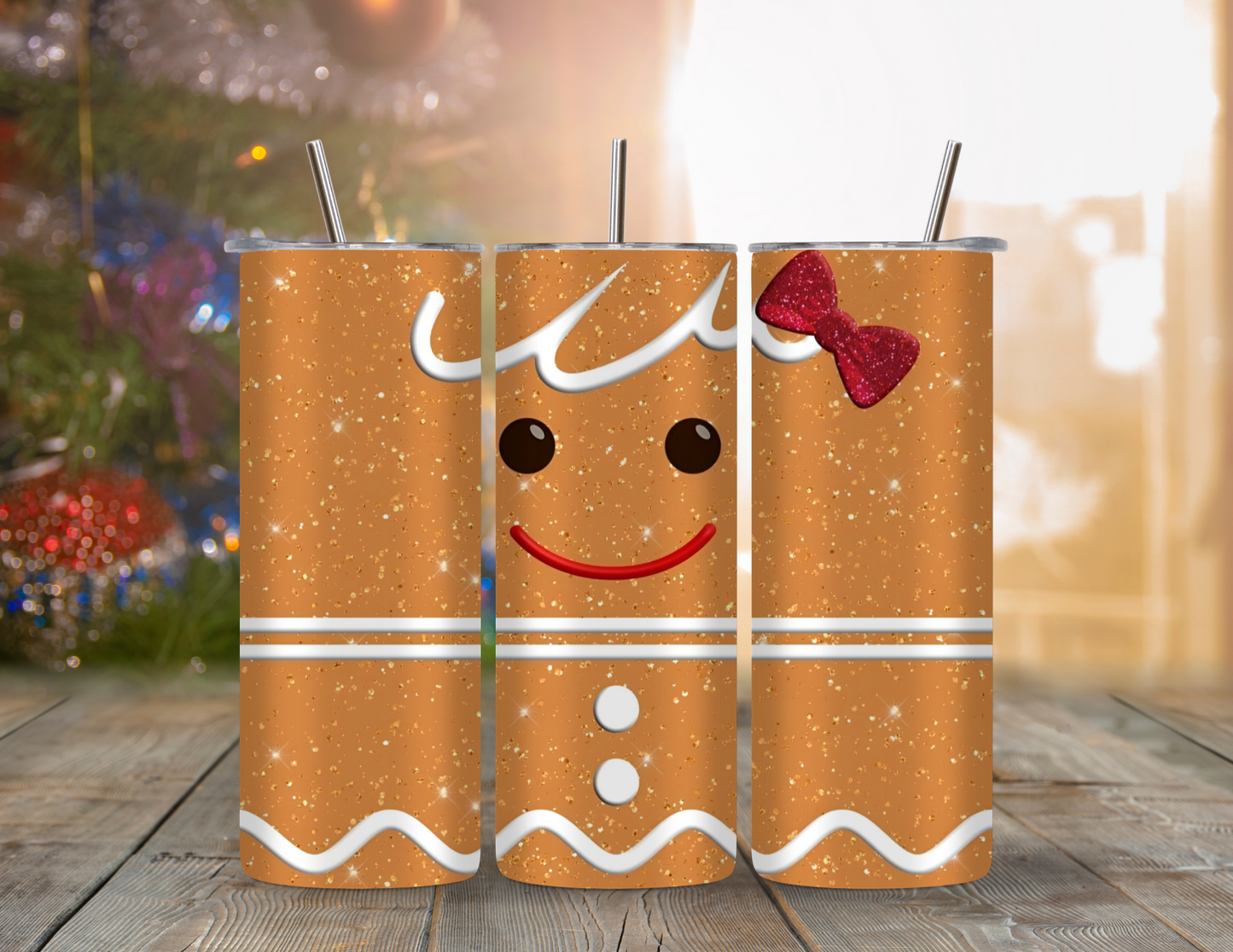 Gingerbread Girl 20oz Tumbler