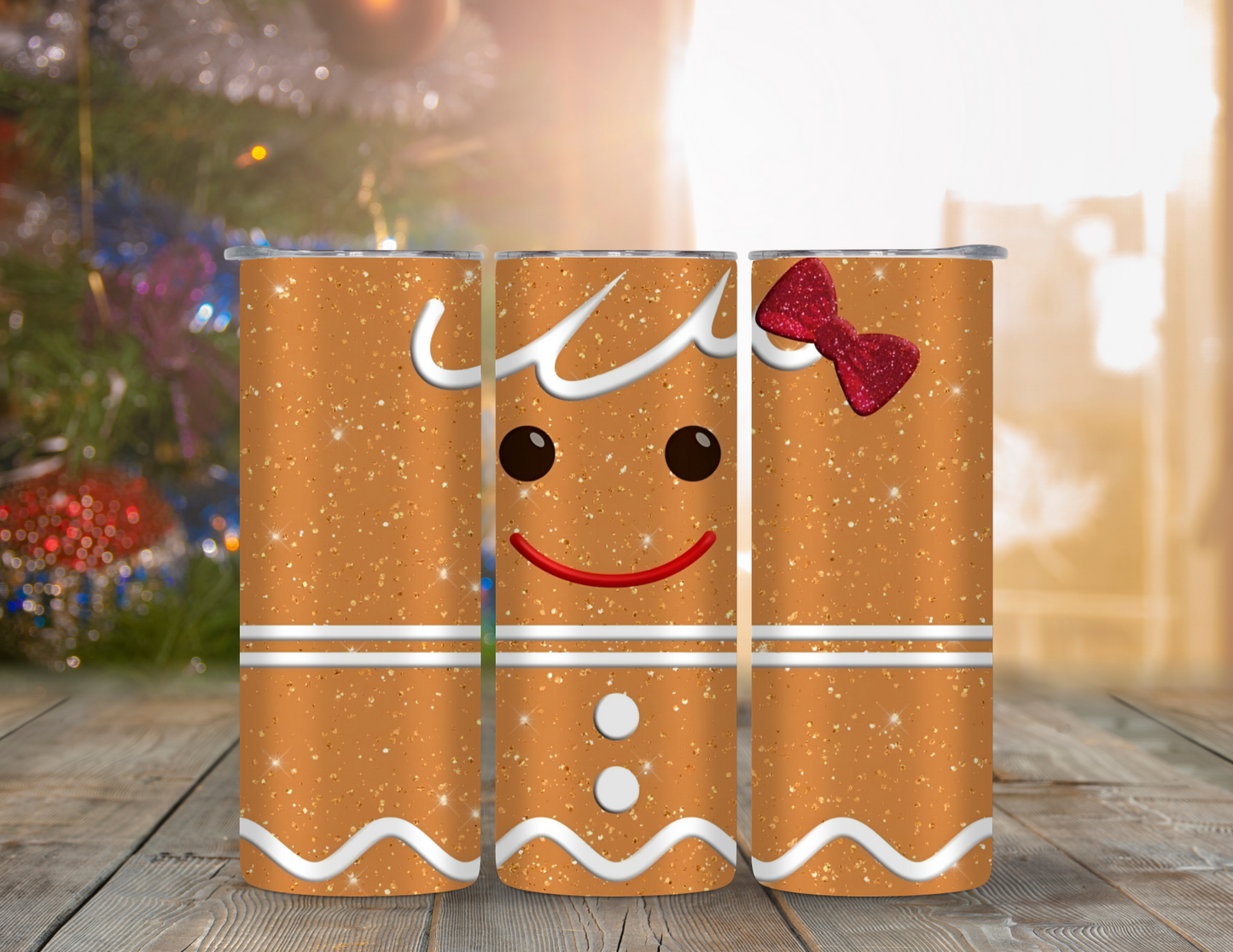 Gingerbread Girl 20oz Tumbler