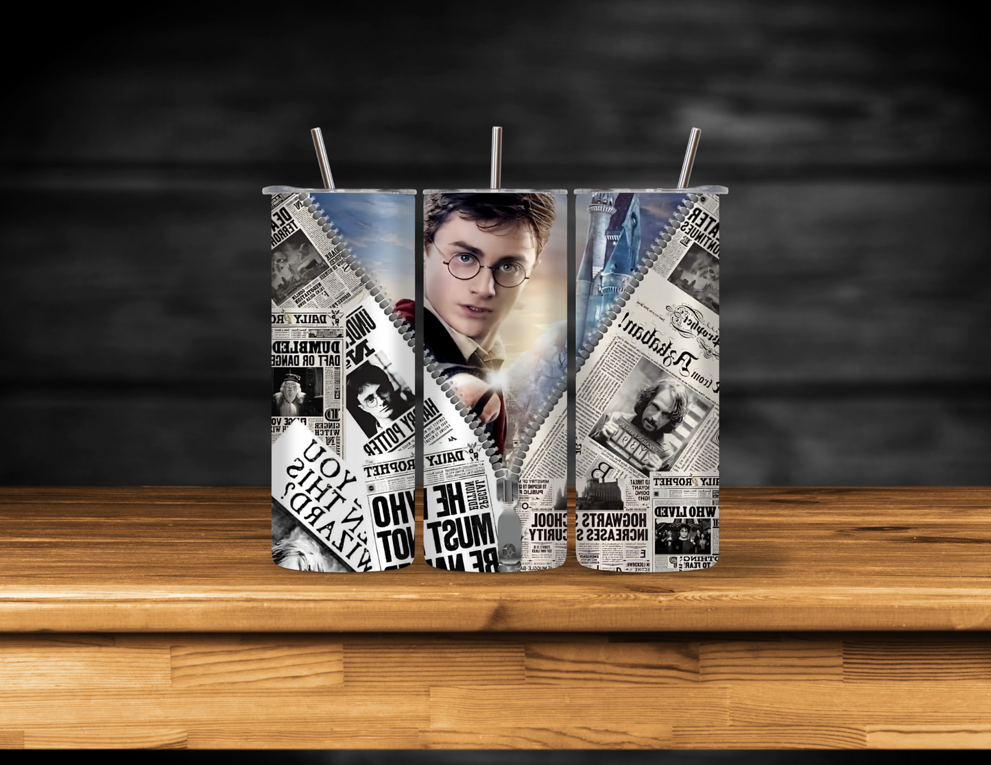 The Boy Who Lived 20 oz Skinny Tumbler