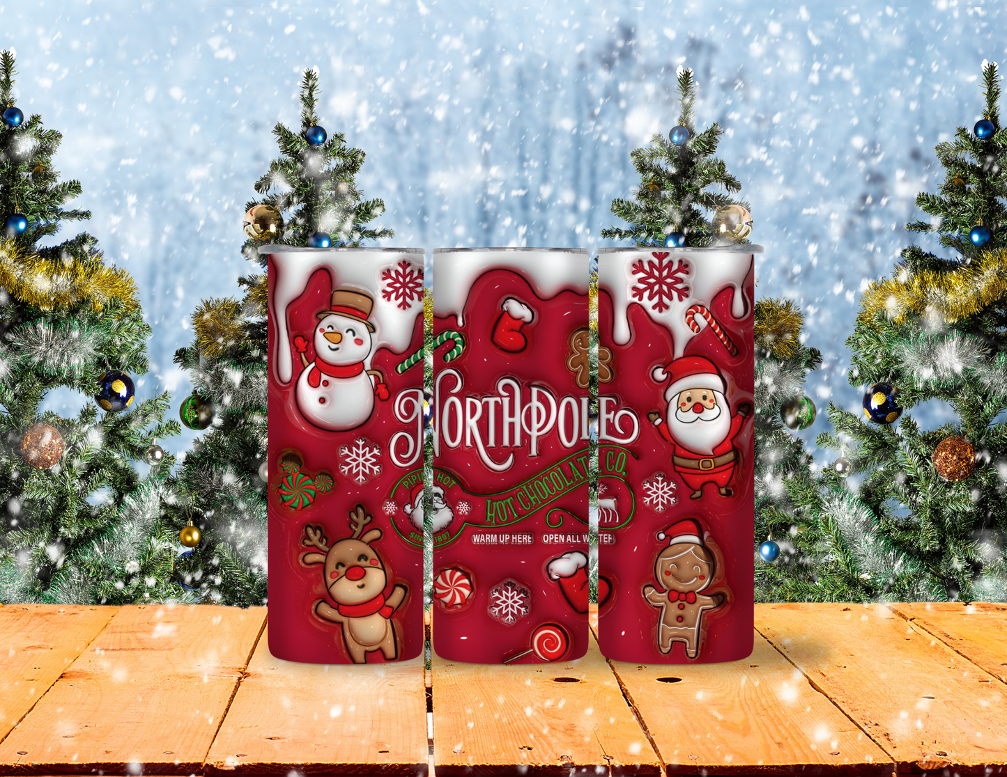 North Pole Hot Chocolate 20oz Tumbler