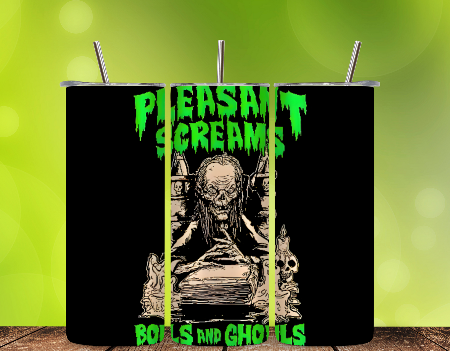 Pleasant Screams 20 oz Skinny Tumbler