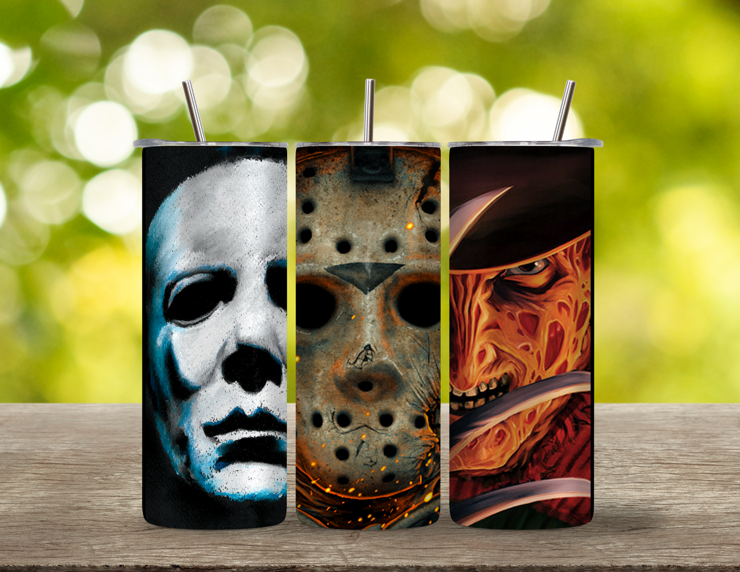 OG Horror Movies 20 oz Skinny Tumblers