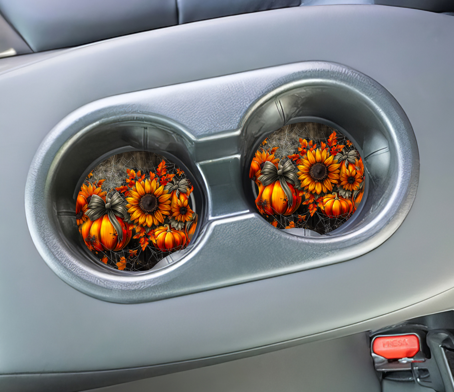 Fall Vibes - Car Coasters