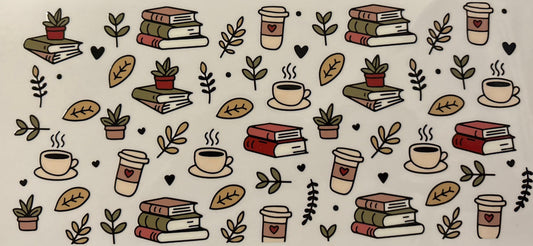 Books, Coffee & Plants