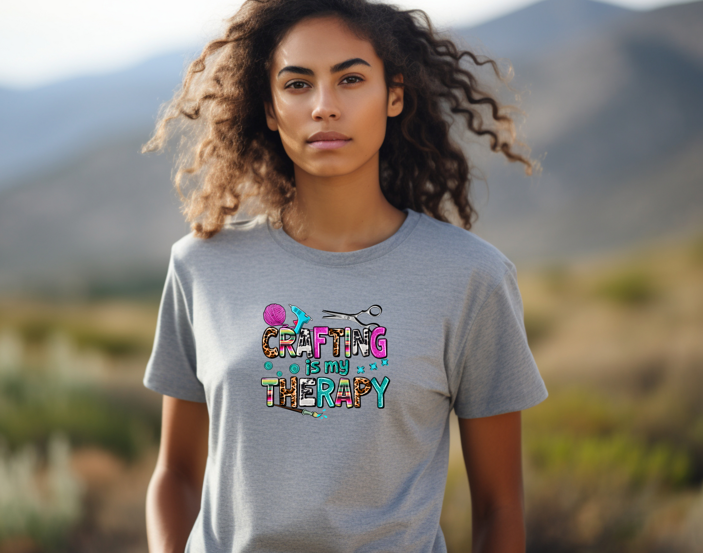 Crafting Therapy T-Shirt