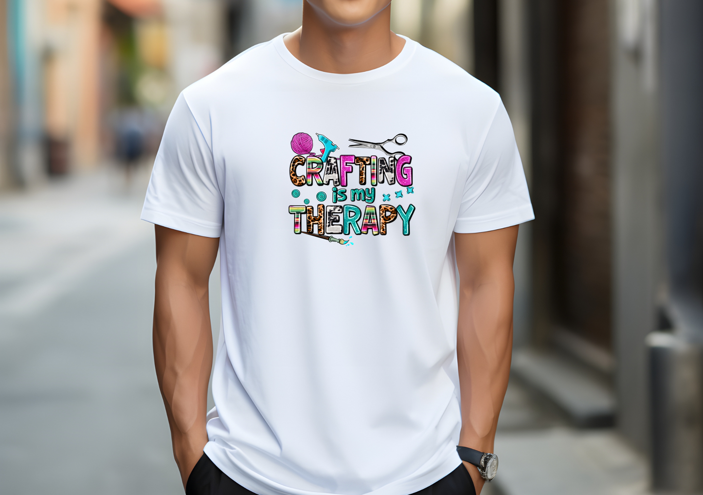 Crafting Therapy T-Shirt