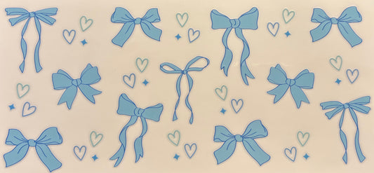 Blue Bows & Hearts
