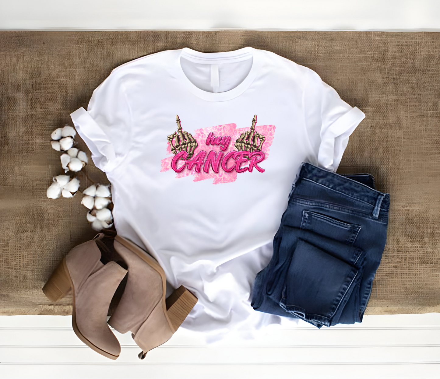 Hey Cancer F U T-Shirt