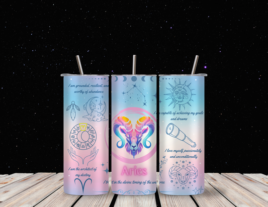 Aries 20oz Skinny Tumbler