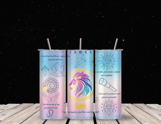 Leo 20oz Skinny Tumbler