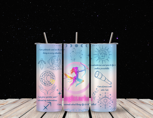 Sagittarius 20oz Skinny Tumbler