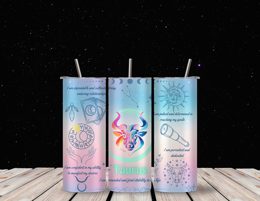 Taurus 20oz Skinny Tumbler
