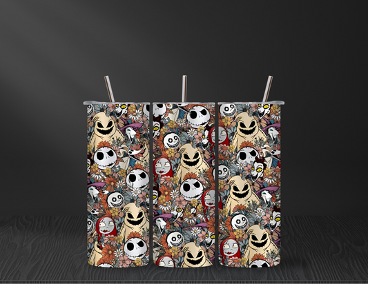 A Bed of Nightmares 20 oz. Skinny Tumbler
