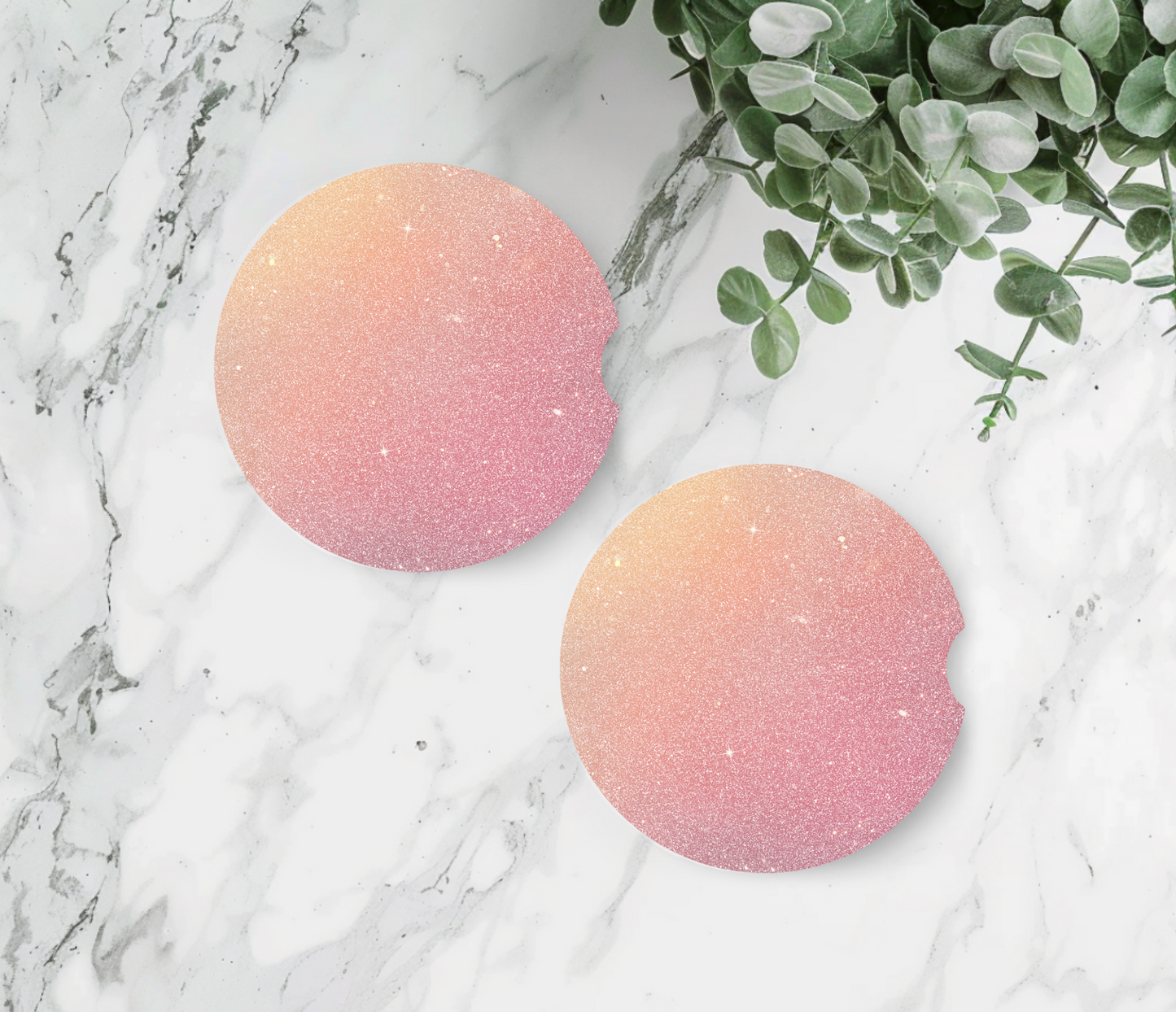 You're A Peach - Car Coasters