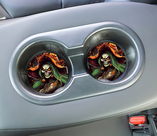 Scarecrow Ghoul - Car Coasters