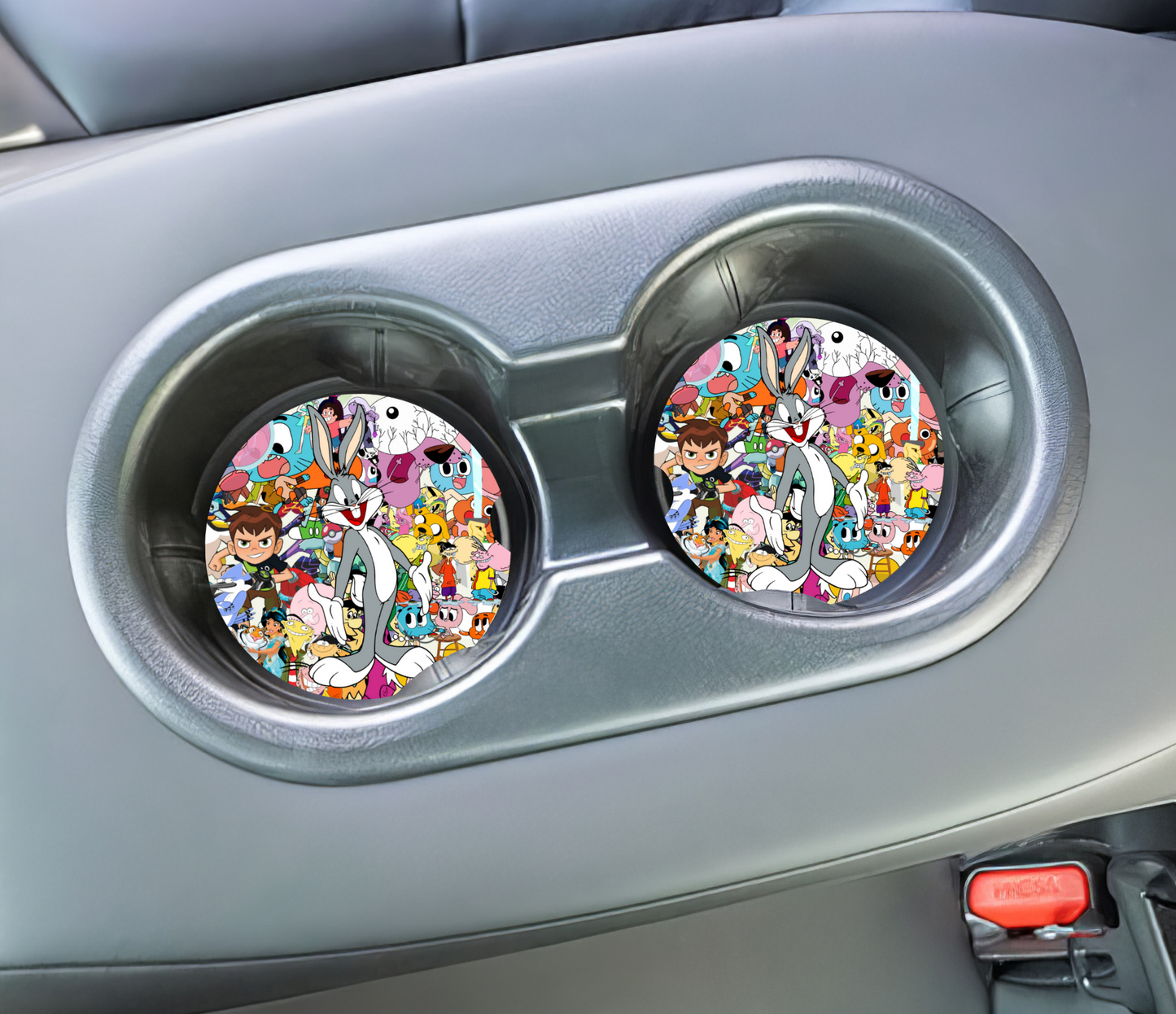 Cartoon Car Coasters