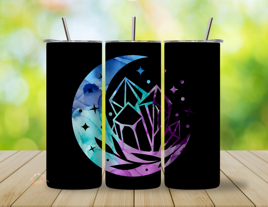 Moon & Crystal's 20 oz Skinny Tumbler