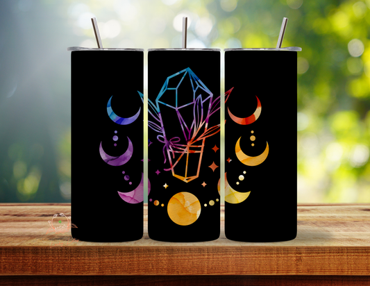 Moon Phases 20 oz Skinny Tumbler