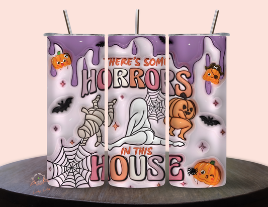 Horrors in This House 20 oz Skinny Tumbler