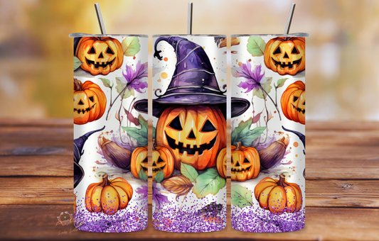 Pumpkins 20 oz Skinny Tumbler