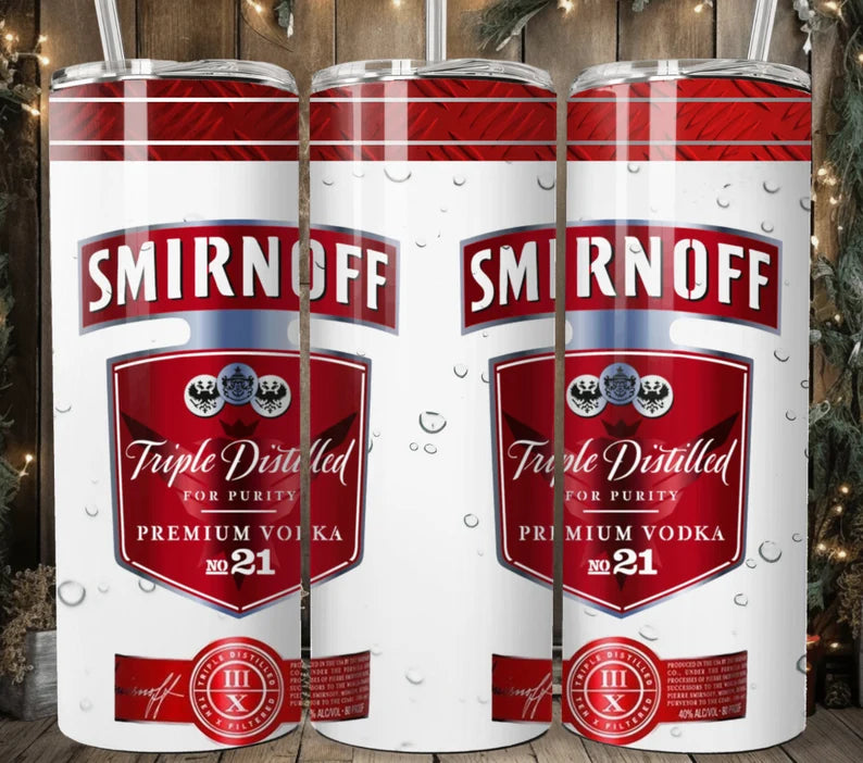 Smirnoff 20 oz Skinny Tumbler